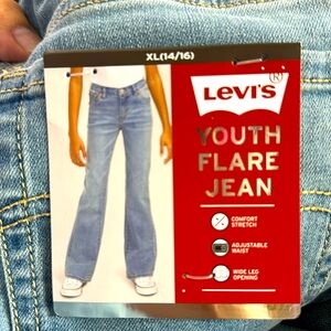 Levi’s youth flare jeans